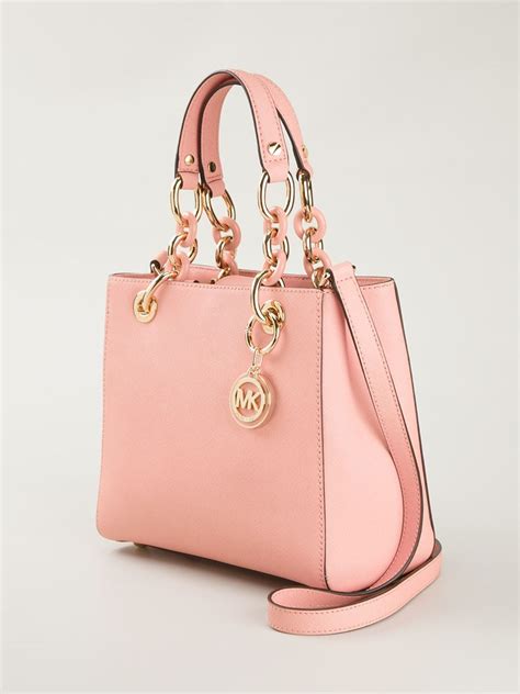 michael kors small pink bag